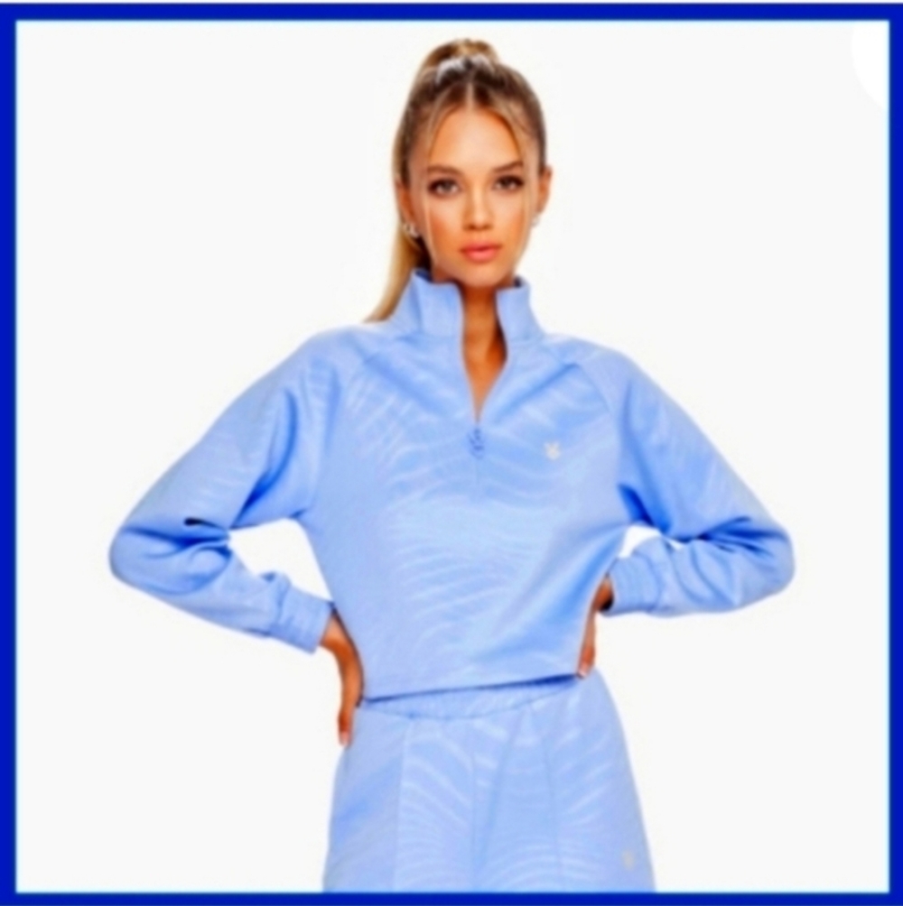 Sweatshirt hoodie By Cardio Bunny WAVES - VIBES Zip-up medium Cardio Bunny WAVE